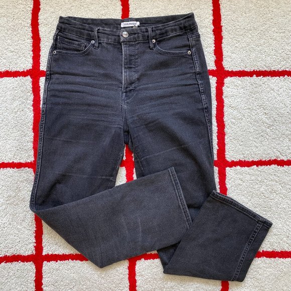 Good American Denim - Good American Good Curve Straight Leg Crop Jeans
